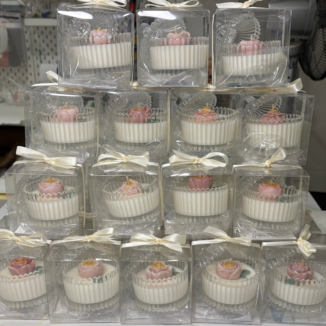 Carousel jar frangipani soy candle