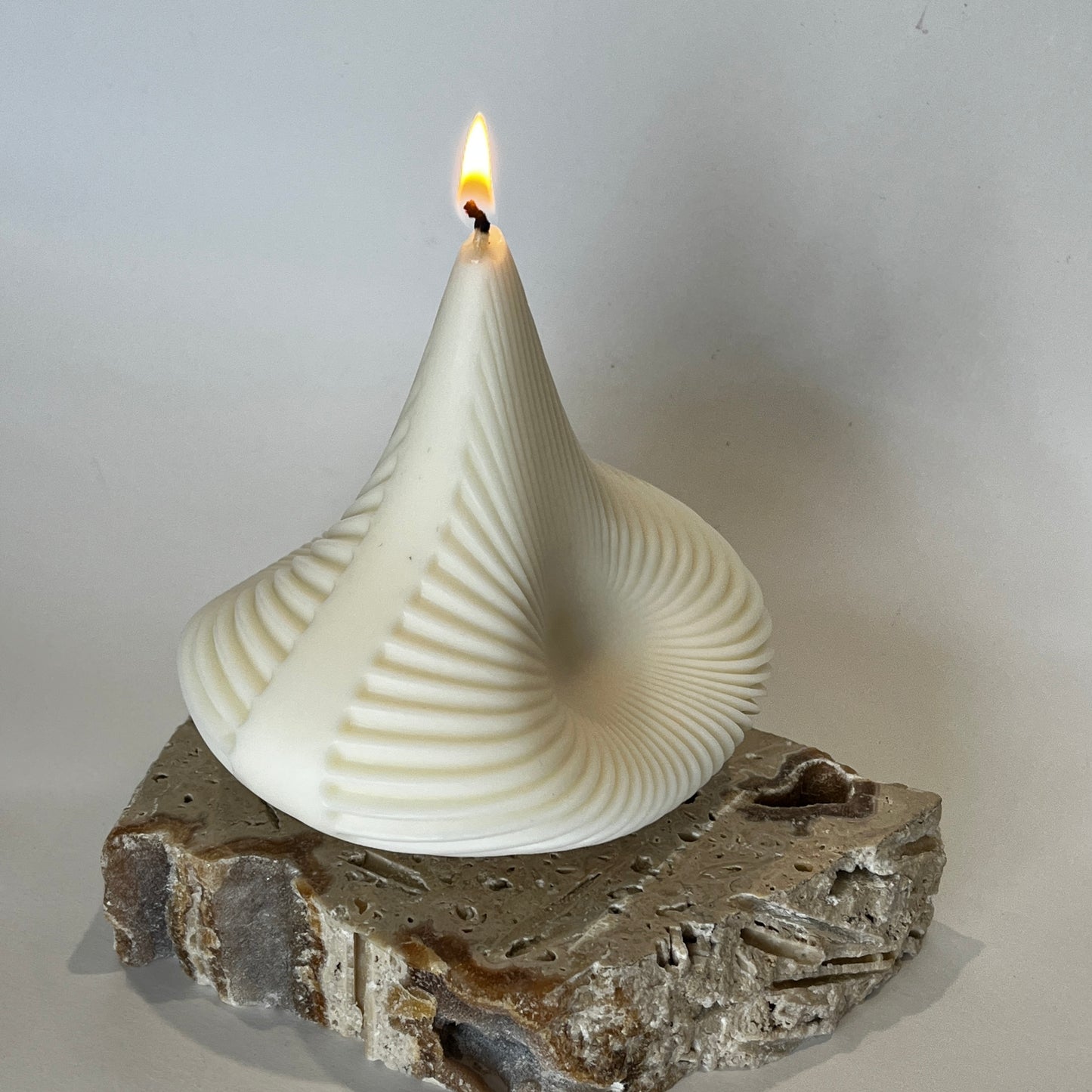 Dimple Sculptural Candle