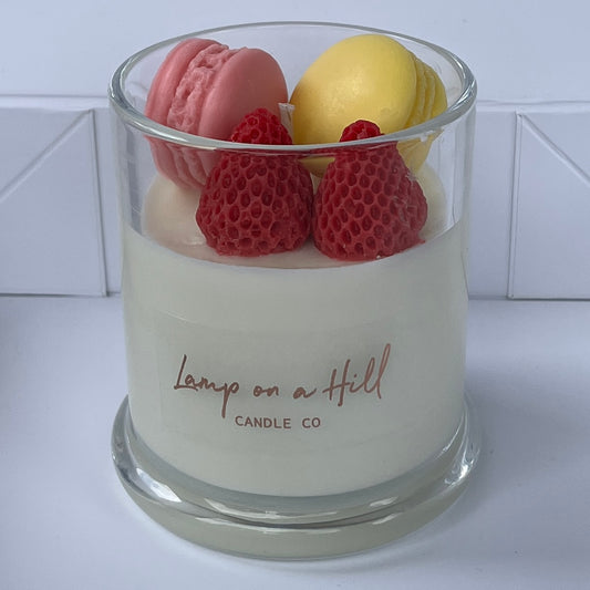 Macarons soy candle