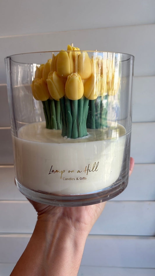 Jumbo Tulips - Jars of Flowers