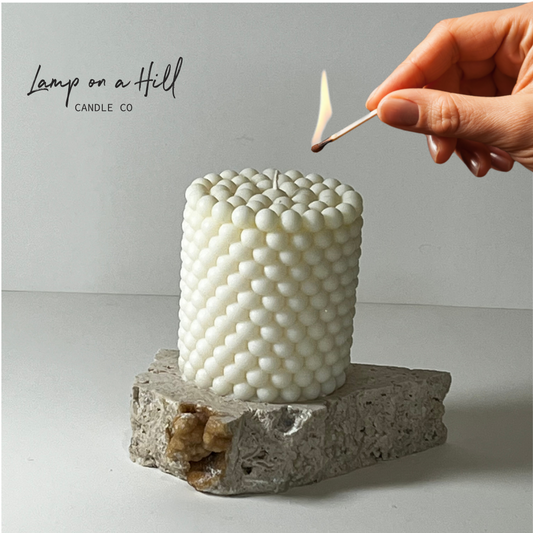 Pearls Sculptural Candle